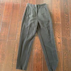 Zara straight leg work pants slacks